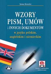 przygotowujących się do wejścia na giełdę i notowanych na giełdzie. W Słowniku również hasła związane z MSSF oraz nazwy wielu międzynarodowych instytucji, organizacji i stowarzyszeń. 420 str.