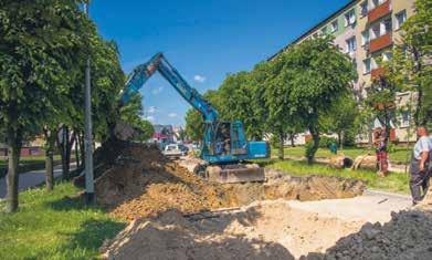 Kopernika na odcinku od skrzyżowania z ulicą Lubichowską do skrzyżowania z al. Jana Pawła II (rondo św. Wojciecha) Wykonawca: Przedsiębiorstwo Budowy Dróg S.A.