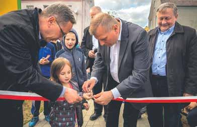 Chłopców najbardziej ucieszyło boisko do gry w piłkę nożną. Podczas otwarcia wypróbowali je młodzi piłkarze ze starogardzkich klubów sportowych KP Starogard i KS Beniaminek 03.