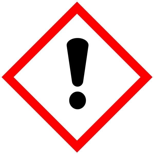 2.2 Elementy oznakowania Oznakowanie zgodnie z rozporządzeniem (WE) nr 1272/2008 [CLP] Piktogramy zagrożeń GHS07 Hasło ostrzegawcze Uwaga Zwroty wskazujące rodzaj zagrożenia Wskazówki zagrożeń dla