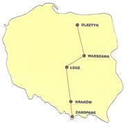 Zadanie* Odległość z Łodzi do Krakowa jest równa 252 km, a z Krakowa do Zakopanego 106 km. Oblicz długość trasy Łódź Zakopane.