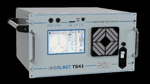 Calmet TS41 Automatyczny System Testujący wyposażenie *) Kompletny system Calmet TS41 złożony jest: Calmet