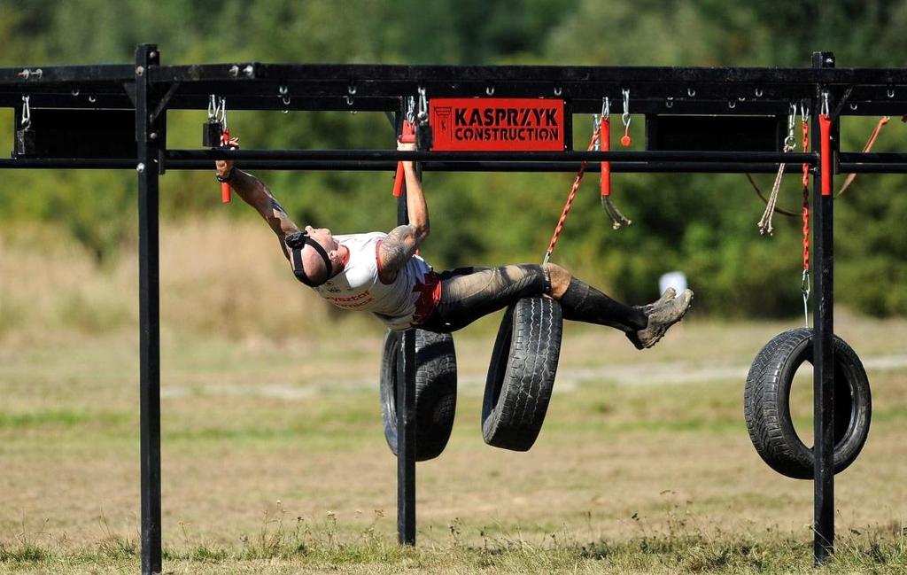 - dotykanie elementów konstrukcji -rozpoczynanie przeszkody za wyznaczoną linią. DEZINTEGRATOR Przeszkoda składa się z 3 części.