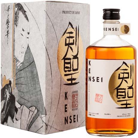 Następnie whisky zostaje przelane do beczek z amerykańskiego dębu, w którym leżakują 4-5 lat. Kensei określa najlepszych wojowników, którzy opanowali do perfekcji życie zgodnie z kodeksem Bushido.