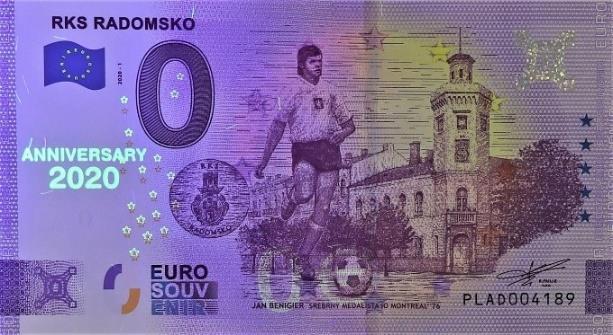 Kolekcjonerskie banknoty o nominale 0 Euro są wyprodukowane w 100 % z bawełnianego papieru, z takiego samego jak prawdziwe banknoty Euro.