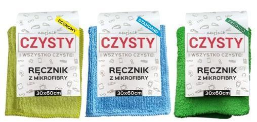RĘCZNIKI Z MIKROFIBRY Ręcznik z mikrofibry doskonale nadaje się do mycia i polerowania karoserii samochodów. Czyści bez użycia detergentów. Nie pozostawia smug i zacieków.