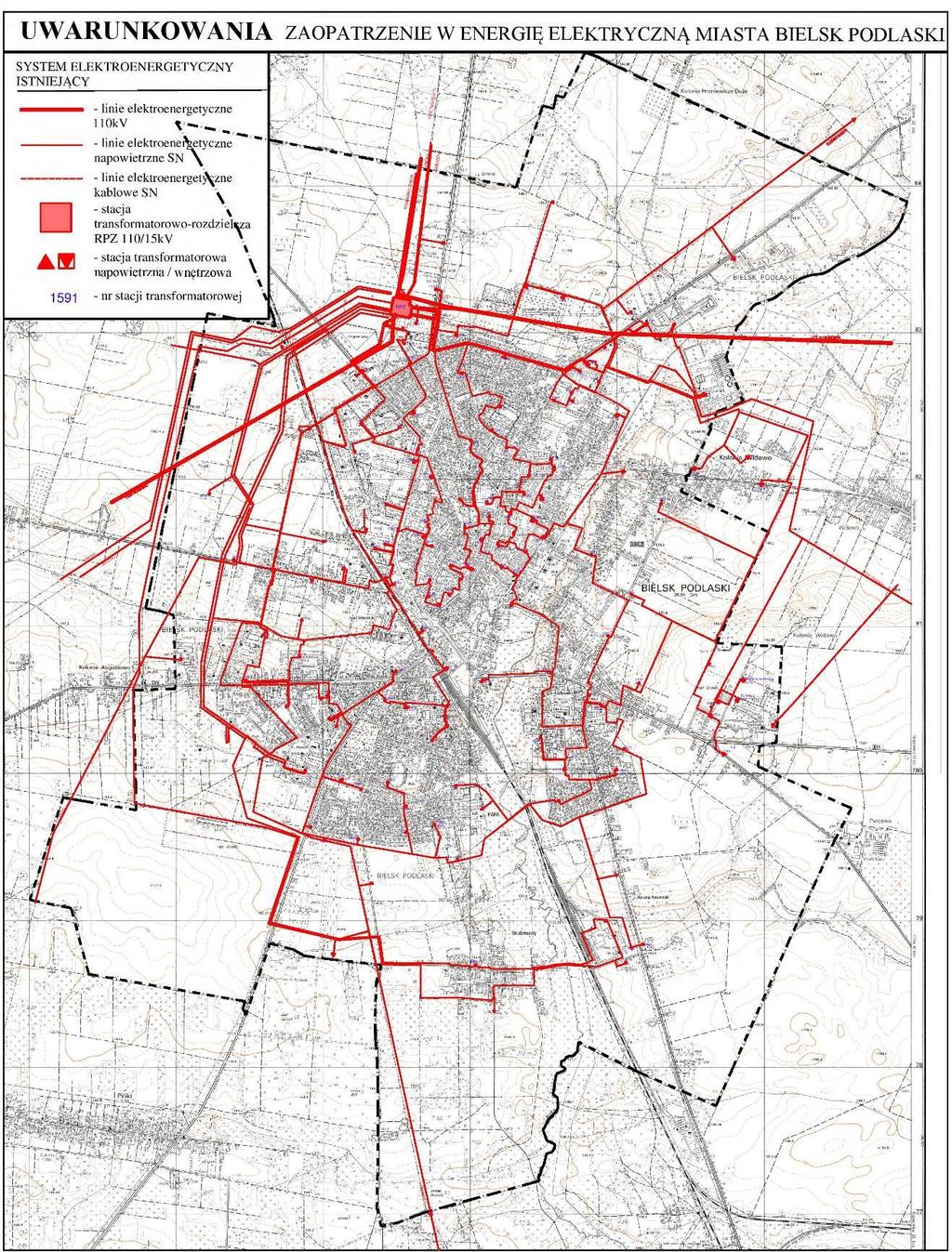 Studium uwarunkowań i kierunków zagospodarowania przestrzennego miasta Bielsk Podlaski UWARUNKOWANIA