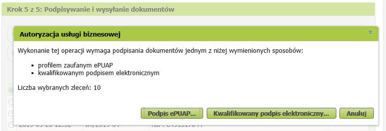 23. Należy wybrać sposób odbioru odpowiedzi: W tym miejscu można również zaznaczyć odbiór odpowiedzi pocztą tradycyjną.