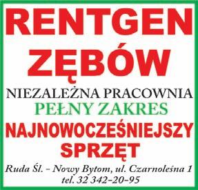 W sprawie ogłoszeń oraz osobistego umówienia się proszę dzwonić