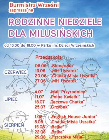 2 WIEŚCI z RATUSZA 26/2021 Dofinansowanie dla Goniczek Gminie Września na podstawie Uchwały nr XXXII/583/21 Sejmiku Województwa Wielkopolskiego z dnia 21 czerwca 2021 roku została przyznana dotacja