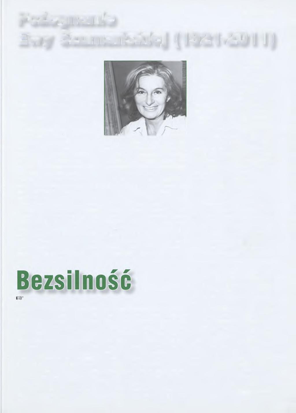 Pożegnanie Ewy Szumańskiej (1921-2011) R O M A N D U D A Wśród wielu pięknych kart, które Pani Ewa zapisała swoim życiem, był i Arcybiskupi Kom itet Charytatywny we Wrocławiu.