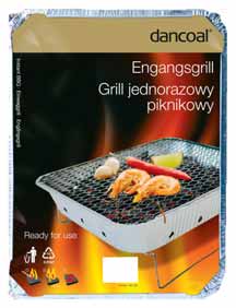 CARREFOUR NIE PROWADZI SPRZEDAŻY HURTOWEJ Oferta gazetki dotyczy sklepów: 5 rat 0% 129 00 Grill jednorazowy DANCOAL 5 Grill okrągły ruszt ø 42 cm Brykiet węgla drzewnego węgiel drzewny 2,5-6, zł 2 4