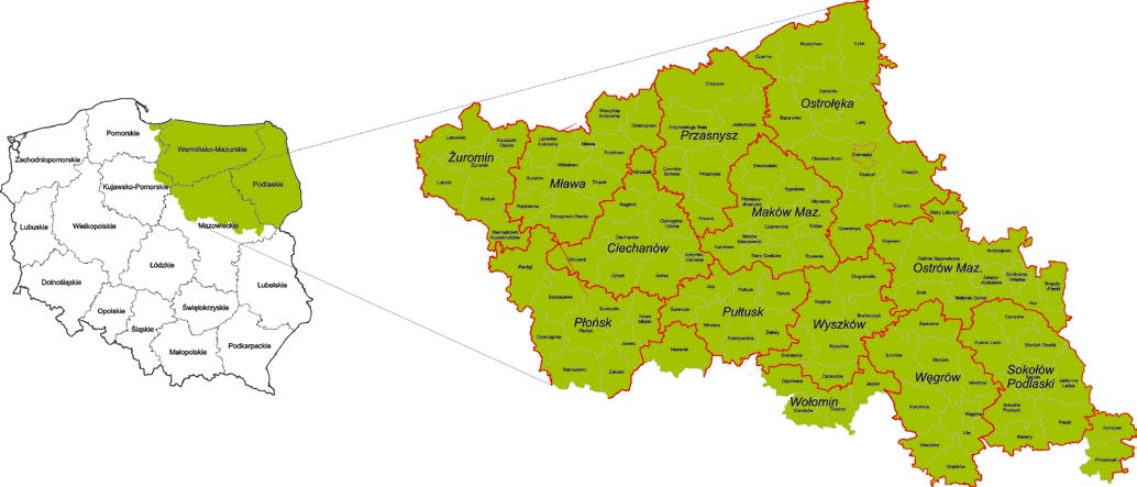 Wojewódzki Inspektorat Ochrony Środowiska - Raport 2006 Tworzenie sieci ekologicznej Natura 2000, obejmującej obszary wyselekcjonowane zgodnie z przyjętymi dyrektywami, rozpoczęto w roku 2004.