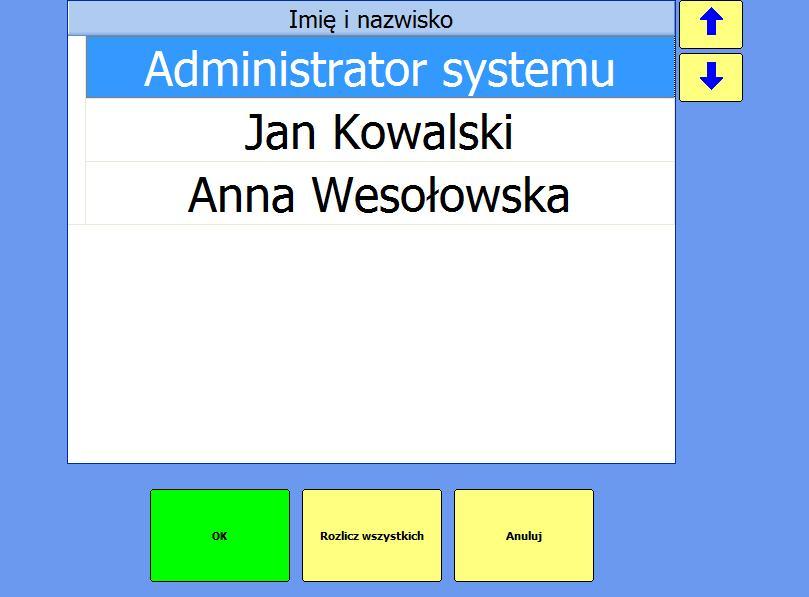 7. Tryb POS Po wybraniu opcji 'Utwórz rachunek' system utworzy dla danej rezerwacji rachunek, na stolik, który został wybrany w rezerwacji oraz o nazwie zawierającej dane imienne klienta.