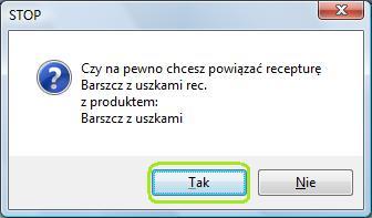 ustawienia produktu czyli rozchodowanie magazynowe