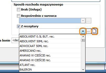 4. Definicje kompozycja z wyborem z listy kompozycja z wyborem z grupy Poziom cen i cena brutto- jeśli zdefiniowanych zostanie więcej niż jeden poziom cen, w tym miejscu należy podać ceny, które