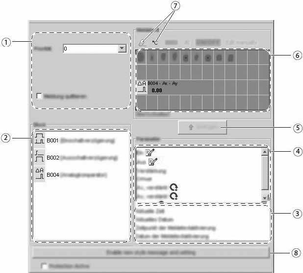 5. Materiały referencyjne Jeżeli kilka komunikatów zostanie aktywowane przez En = 1, to wyświetlony będzie komunikat z najwyższym priorytetem (0 = najniższy, 127 = najwyższy).