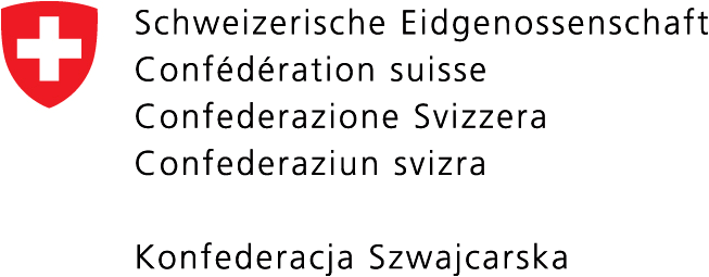 Wszystkie materiały informacyjne i promocyjne dotyczące współfinansowanego projektu muszą być oznakowane logotypem Swiss Contribution.