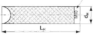 strona 16 z 37 / 26 czerwiec 2013 Tabela 3: Parametry montażowe tulejek z gwintem wewnętrznym fischer RG MI Rozmiar kotwy M8 M10 M12 M16 M20 Średnica kotwy d H [mm] 12 16 18 22 28 Nominalna średnica