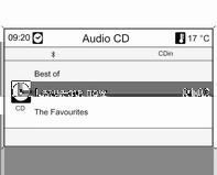 50 Odtwarzacz CD Obsługa Navi 600 / Navi 900 Rozpoczynanie odtwarzania płyty CD Trzymając płytę CD stroną z etykietą do góry, wsunąć ją w szczelinę płyt, aż zostanie automatycznie pobrana.