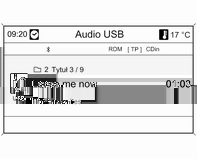 58 Gniazdo USB Odtwarzanie zapisanych plików audio Navi 600 / Navi 900 Odtwarzacz MP3 / napędy USB Obsługa źródeł danych podłączonych za pośrednictwem gniazda USB odbywa się niemal identycznie, jak w