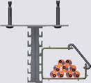 mm mm Wiele kabli Multiple laying Klasa Classification DIN 4102-12 Aprobata Approval GK przewód (korytko siatkowe) GK Conduit (Mesh tray)