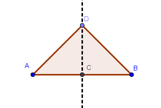 Zadanie Dnia: Konstrukcja Trójkąta Równoramiennego Skonstruuj trójkąt równoramienny, w którym można będzie zmieniać długość podstawy i wysokość przeciągając myszką odpowiednie wierzchołki.