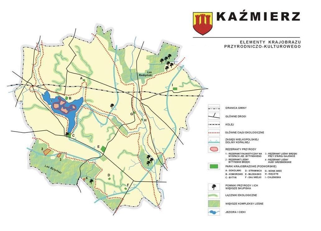 Program Ochrony Środowiska dla Gminy Kaźmierz na lata 2010 2012 z perspektywą do Rycina 2.