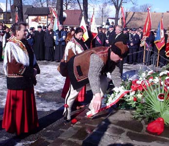 Wystąpienia zapoczątkował proboszcz parafii Poronin ks. Franciszek Juchas, który mówił na temat Poronina w czasach ks.