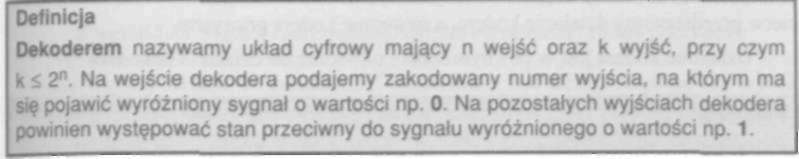 Układy cyfrowe 65 Po drugie, zakładamy, że licznik może zliczyć dowolną liczbę impulsów, co w praktyce nie jest prawdą.