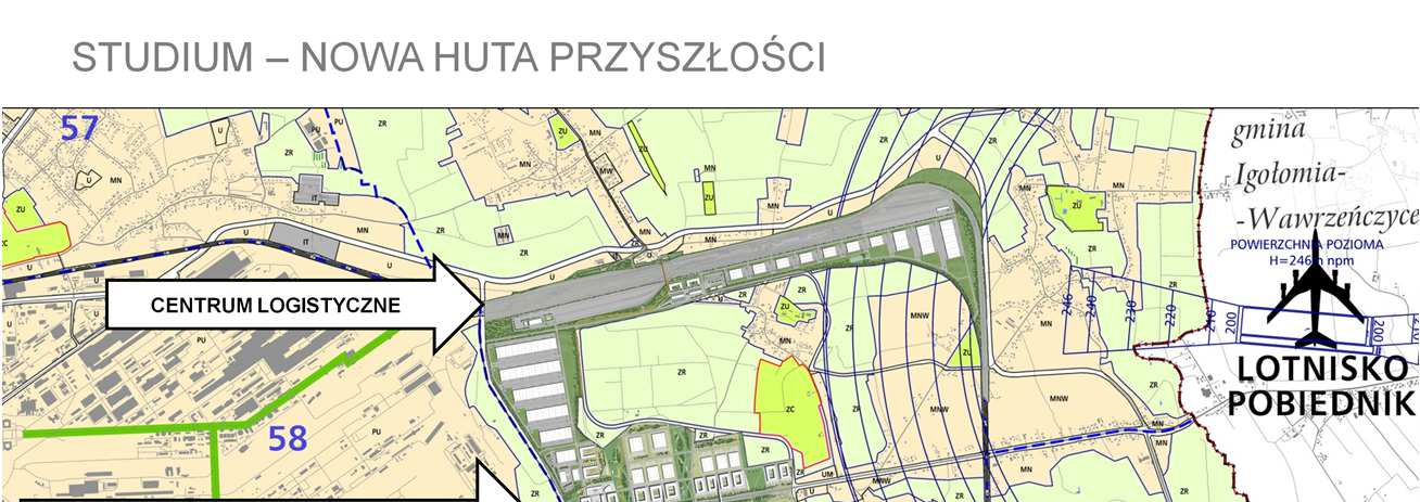 W związku z realizacją projektu Nowa Huta Przyszłości planuje się, że w całym Krakowie powstanie 100 tys. nowych miejsc pracy, z czego ok. 30-40 tys. w Nowej Hucie. NOWA HUTA PRZYSZŁOŚCI Ok.