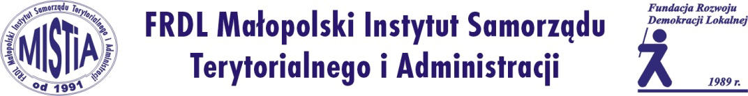 Strategia Rozwoju Gminy Iwanowice na lata 2014-2020 Opracowanie: FRDL Małopolski Instytut Samorządu Terytorialnego i