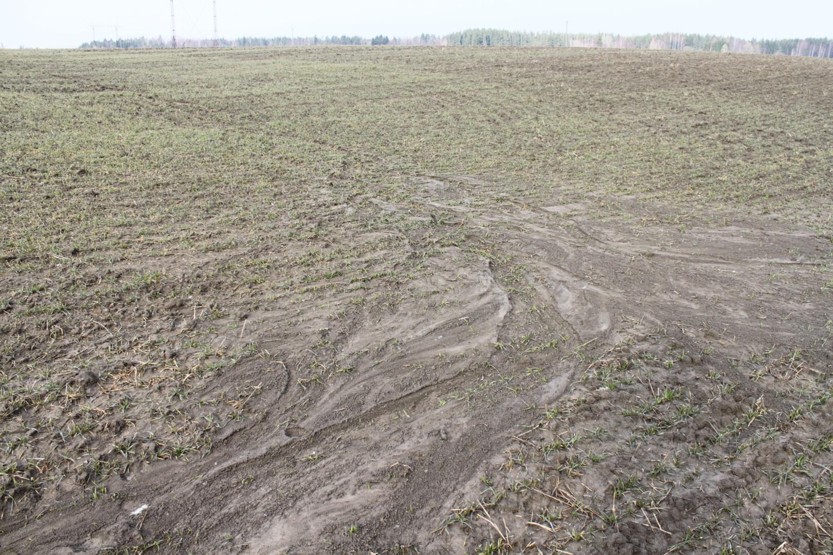 Znaczenie erozji Z tego pola w Finlandii corocznie