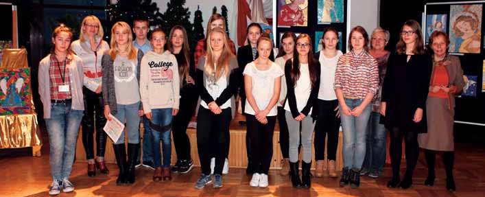 kultura Anioły w Koczargach 12 grudnia 2014 r. w gimnazjum w Koczargach Starych odbył się finał 10. Jubileuszowego Konkursu Plastycznego. Piękne dzieła można było podziwiać m.in. podczas gali Babinicza 9 stycznia br.