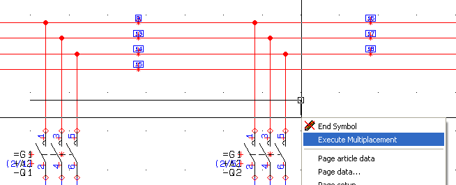 Symbole Wielokrotne umieszczanie symboli Możliwe jest umieszczenie wielu tych samych