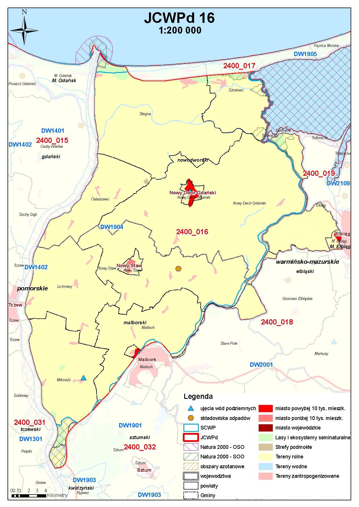 OPIS WARUNKÓW HYDROGEOLOGICZNYCH I ŚRODOWISKOWYCH Rys. 3.