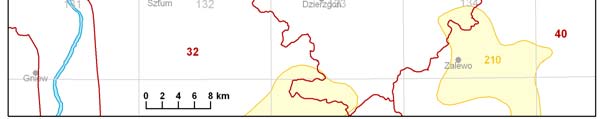 czwartorzędowych, neogeńsko-paleogeńskich i kredowych (rys. 2). m 