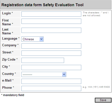 Safety Safety Evaluation Evaluation Tool Tool - przewodnik - przewodnik 1.