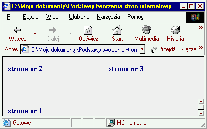 Możemy zdefiniować wygląd linii rozdzielających ramki lub je ukryć.