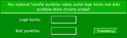 Jeśli system odnajdzie takiego użytkownika, w tabeli poniżej pojawi się nowy wiersz a w nim informacje o nowo stworzonym przelewie.