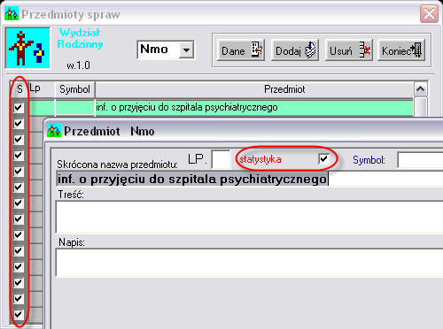 14. Modyfikacja działu 1.1e statystyki MS-S16 Zmodyfikowano dział 1.