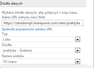 Wyświetla na bieżącej stronie sieci Web inną stronę sieci Web. Inna strona jest wyświetlana w ramce IFrame. W oknie narzędziowym mamy możliwość, co chcemy wyświetlić: strona web, folder, plik.