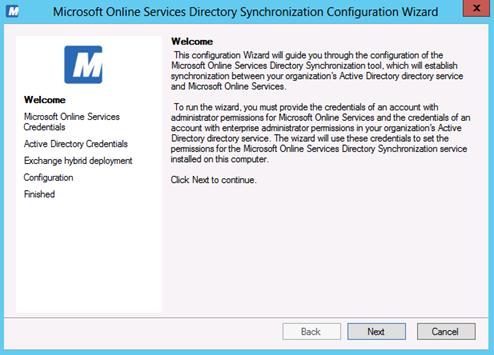 synchronizacji katalogów (Directory Sync Configuration). e.