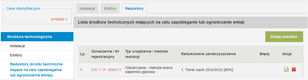 i wprowadzenia rocznego raportu do Krajowej bazy w zakresie wprowadzania danych o emitorach, emisji oraz produkcji i przetwarzaniu, dostępnym na stronie Krajowej bazy w zakładce INSTRUKCJE/PORADNIKI.