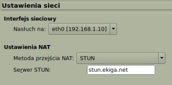 Po ode b raniu, je ś i m am y szczęście, pow inniśm y zob aczyć num e r dzw oniące go (a e w notacji: sip:num e r@ ip_ se rw e ra_ ope ratora). Po ode b raniu m oże m y prow adzić norm a ną rozm ow ę.