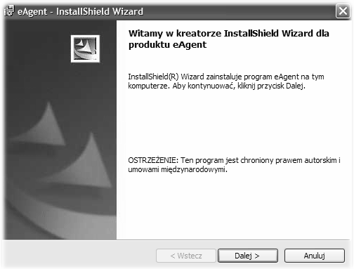 Instalacja Instalacja Instalacja systemu Rozdział opisuje proces instalacji wszystkich komponentów wchodzących w skład systemu eaudytor.