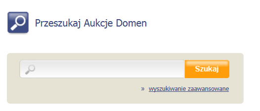 AUKCJE NA GIEŁDZIE po wybraniu Zobacz Giełdę Menu: Giełda Domen Aukcje Domen Po wyborze przycisku zmieniasz funkcjonalność Panelu.