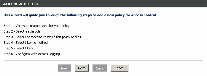 Advanced > Access Control Access Control pozwala na kontrolowanie ruchu wchodzącego i wychodzącego w twojej sieci.