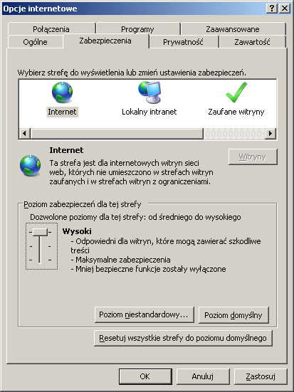 Konfiguracja aplikacji Aktualizujemy także aplikacje! Usługa Windows Update: : MS Office: XP, 2003, 2007 i inne produkty MS (np.