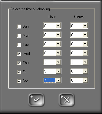 vi. Blokada klawiatury: Wybierz opcję żeby włączyć blokadę. Można również włączyć tą funkcję za pomocą kombinacji klawiszy klawiatury (i.e. Ctrl + ESC, Alt + Tab, WIN and Alt+F4) żeby zablokować klawisze przed nieporządanymi w skutkach czynnościami.